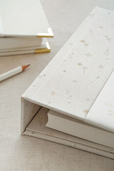Reusable Planner With 2026 Insert Limited Edition Pressed Flowers, 3 of 11