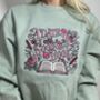 Date With A Good Book Embroidered Sweatshirt, thumbnail 3 of 5