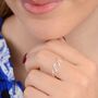 Sterling Silver Wave Ring, thumbnail 2 of 6