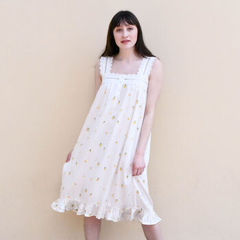 Luscious Lemons Bamboo Nightdress, 4 of 7