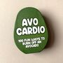 100 Avo Cardio 'Burn Off An Avocado' Cards, thumbnail 2 of 3