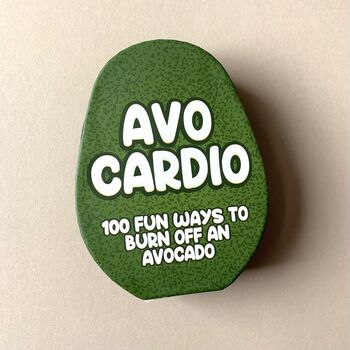 100 Avo Cardio 'Burn Off An Avocado' Cards, 2 of 3