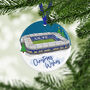 Leicester City Bauble, Ceramic Tree Decoration, thumbnail 1 of 3