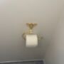 Brass Bee Toilet Roll Holder In Brass, thumbnail 3 of 4