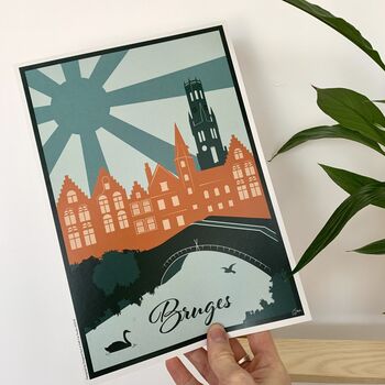 Bruges Travel Print, 3 of 3
