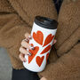 Hearts Valentine's Thermos Travel Flask, thumbnail 1 of 5