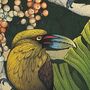 Exotic Canopy Fine Art Print Of Tropical Birds, thumbnail 3 of 3