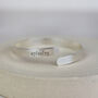 Sterling Silver Engraved Christening Bangle, thumbnail 4 of 4