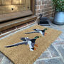 Flying Duck Doormat And Boot Brush Set, thumbnail 7 of 8