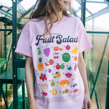 Fruit Salad Guide Women's Graphic T Shirt, 2 of 3