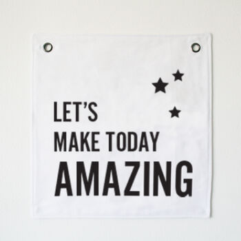 Let's Make Today Amazing Eyelet Banner, 2 of 3