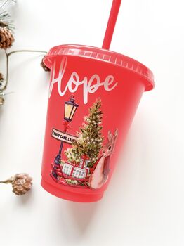 Personalised Bunny Christmas Cup, 2 of 3