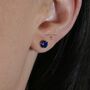 Sapphire Birthstone Earrings Gift For Her This Christmas, thumbnail 4 of 5