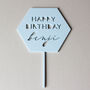 Personalised Name Happy Birthday Cake Topper, thumbnail 5 of 5