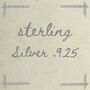 Silver Art Deco Pyramid Stud Earrings, thumbnail 4 of 11