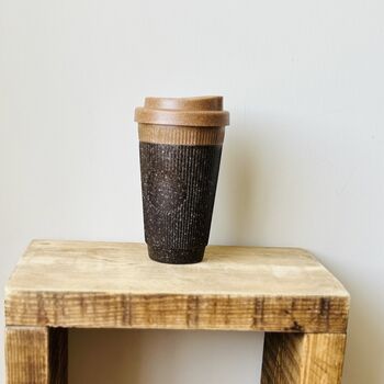 Reusable Coffee Cup Made From Recycled Coffee Grounds, 3 of 10
