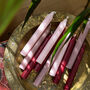 10 Dinner Candles 18cm X 22mm | Pink Mixed Assortment, thumbnail 1 of 5