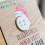 Personalised Santa Christmas Countdown Magnet Or Stand, thumbnail 5 of 7