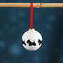 Dog Christmas Bauble Decoration. Pick Your Breed, thumbnail 4 of 12