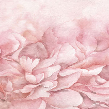 Pink Floral Kitchen Backsplash Designer Wallpaper, 3 of 3