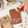 'I Like Your Face' Belgian Chocolate Valentine's Gift, thumbnail 1 of 5