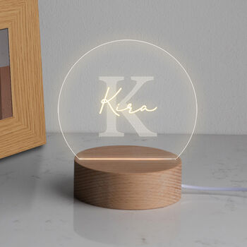 Personalised Name Mini Desk Lamp, 4 of 6