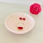 Porcelain Pink Ring / Trinket Dish, thumbnail 4 of 4
