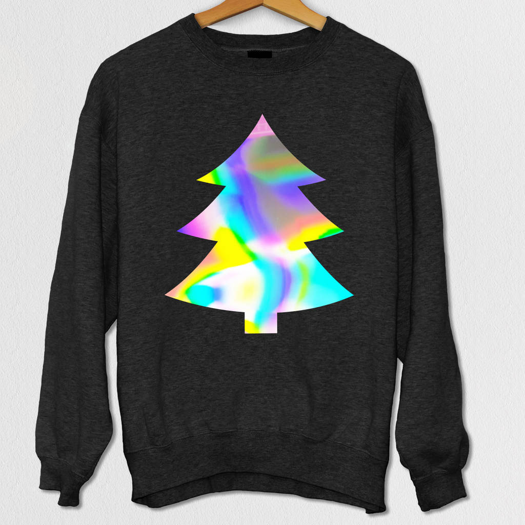 Graphic Tree Unisex Sweatshirts Spectrum Chrome, 1 of 3