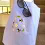 Bumble Bee Embroidery Tote Bag Craft Kit, thumbnail 2 of 12