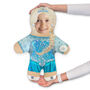 Princess Ice Blue Dress Personalised Mini Me® Doll, thumbnail 1 of 3