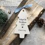 Personalised Baby's First Christmas 2023 Ceramic Tree, thumbnail 2 of 5