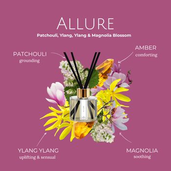 Long Lasting Luxury Reed Diffuser | Up To Six Months | Alcohol Free | Essential Oils | Rose Gold, Gold Or Silver, 8 of 12