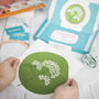 Queen Anne Lace Embroidery Hoop Craft Kit, thumbnail 2 of 7