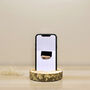 Wooden Log Slice Phone Holder And Tablet Holder, thumbnail 2 of 8