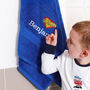 Children's Personalised 'Superhero' Bath Towel, thumbnail 1 of 6