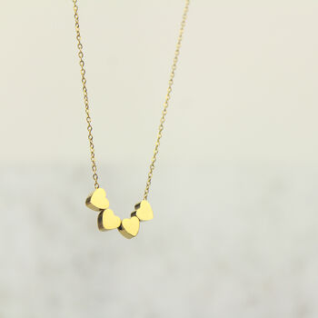 40th Birthday Hearts Necklace, A Heart For Every Decade, 7 of 7