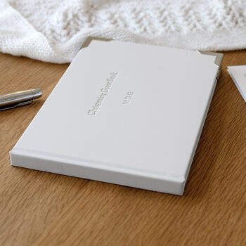 Personalised Christening Guest Book, 6 of 7