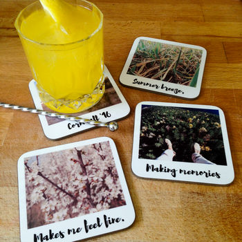 Personalised Retro Style Drinks Coasters, 6 of 6