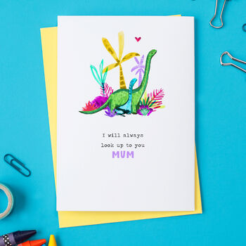 Dinosaur Card For Mother's Day/Father's Day, 3 of 4