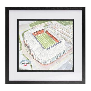 Blackpool Fc Bloomfield Road Stadium Art Print, 3 of 3