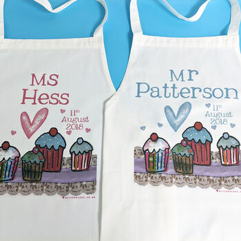 Personalised 'Mr & Mrs' Apron, 6 of 12