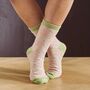 Soft Lambswool Ankle Socks For Women : Patterns, thumbnail 4 of 10