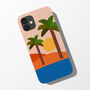 Palmtree Phone Case Durable iPhone Samsung Mobile Cover, thumbnail 2 of 3