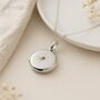 Personalised Sterling Silver November Birthstone Locket – Citrine, thumbnail 3 of 8