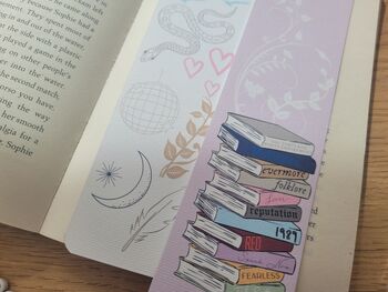 Taylor Swift Albums Book Stack Bookmark, 2 of 3