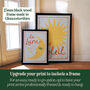 Set Of Le Soleil And La Lune Sun And Moon Wall Prints, thumbnail 4 of 11