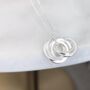 Sterling Silver 60th Birthday Necklace, thumbnail 2 of 8