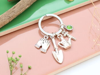 Personalised Gardening Keyring Gifts For Gardener, 7 of 11