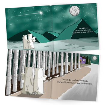 Personalised Twins First Christmas Children's Book, 9 of 11