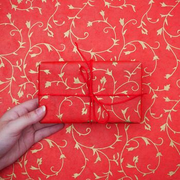 Floral Lokta Gift Wrap, 8 of 8